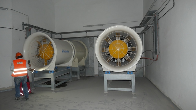 Colas Rail - Alger - Gué de Constantine - Ventilateurs